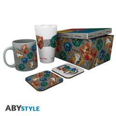 Harry Potter: Stand Together Mug, 400ml Glass & 2 Coasters Collectable Gift Box