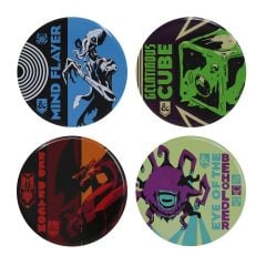 Dungeons & Dragons: Monsters Set of 4 Metal Coasters Preorder