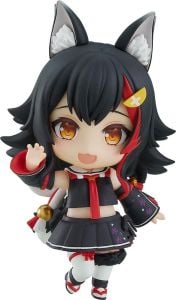 Hololive Production: Ookami Mio Nendoroid Action Figure (10cm)