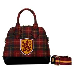 Loungefly Harry Potter: Varsity Gryffindor Plaid Crossbody Bag