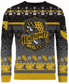 Harry Potter: 'Happy Huffle-Days!' Hufflepuff Christmas Jumper