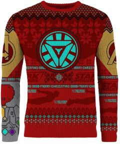 Avengers: Iron Man Power Gauntlet Christmas Jumper