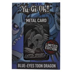 Yu-Gi-Oh!: Blue Eyes Toon Dragon Limited Edition Metal Card