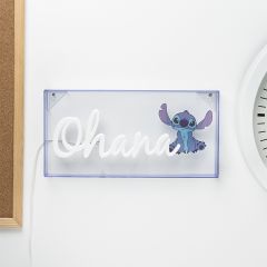 Lilo & Stitch: Ohana LED Neon Light