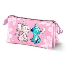 Lilo & Stitch: Pink Triple Pencil Case