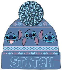 Lilo & Stitch: Pom-Pom Beanie Dark Blue