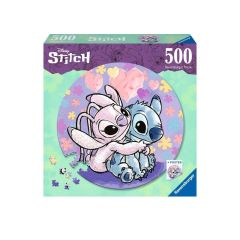 Lilo & Stitch: Stitch Round Jigsaw Puzzle (500 pieces) Preorder