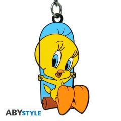 Looney Tunes: Tweety Metal Keychain