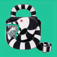 Loungefly Beetlejuice: Sandworm Crossbody Bag