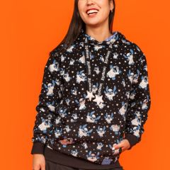 Loungefly: Disney Stitch Ghost Hoodie