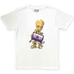 Marvel Comics: Guardians of the Galaxy Cosmic Tape - White T-Shirt