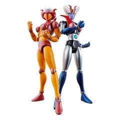 Mazinger Z: GX-08R Aphrodai A vs GX-09R Minerva X Soul of Chogokin Diecast Action Figures (16cm)