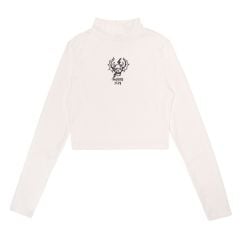 Stranger Things: Hellfire Club Logo Rib Top