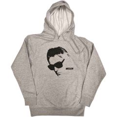 Paul Weller: Glasses Pic - Grey Pullover Hoodie