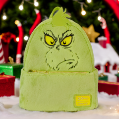 Loungefly: Dr Seuss Grinch Plush Light Up Cosplay Mini Backpack