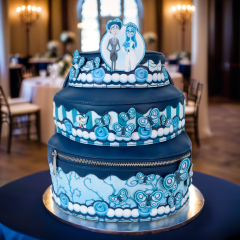 Loungefly: Corpse Bride Wedding Cake Mini Backpack