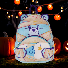 Loungefly: Carebears x Universal Monsters Bedtime Bear Mummy Mini Backpack