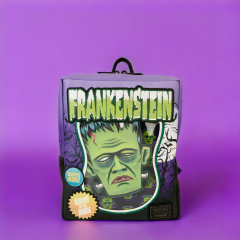 Loungefly: Universal Monsters Frankenstein Neon Mask Mini Backpack