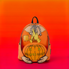 Loungefly: Trick 'R' Treat Flaming Head Sam Mini Backpack