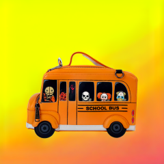 Loungefly: Trick 'R' Treat School Bus Crossbody Bag