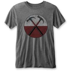 Pink Floyd: The Wall Hammers (Burnout) - Charcoal Grey T-Shirt