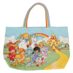 Loungefly: Hallmark Rainbow Brite Gang Rainbow Handle Canvas Tote Bag