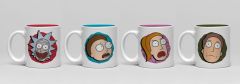 Rick & Morty: Characters Set of 4 Espresso Mugs