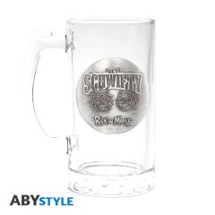 Rick & Morty: Get Schwifty 500ml Glass Tankard