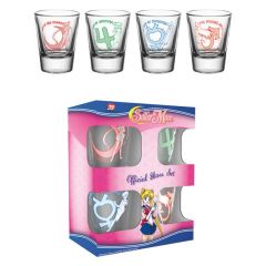 Sailor Moon: Characters Shot Glasses - Set of 4