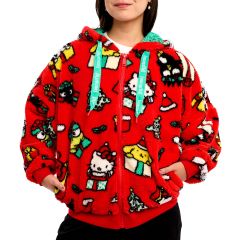 Loungefly: Sanrio Winter Wonderland Zip Hoodie