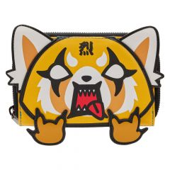 Loungefly Sanrio: Aggretsuko Cosplay Zip Around Wallet