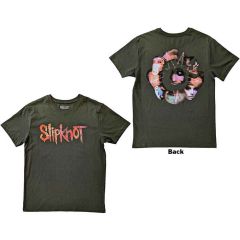 Slipknot: Adderall (Back Print) - Green T-Shirt