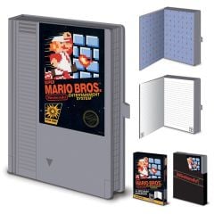 Super Mario: NES Cartridge A5 Notebook