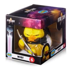 Star Trek: Worf Tubbz Rubber Duck Collectible (Boxed Edition)