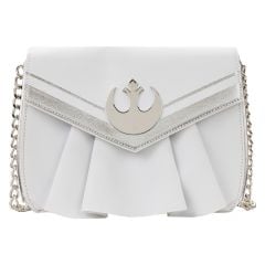 Star Wars: Princess Leia White Cosplay Chain Strap Loungefly Crossbody Bag