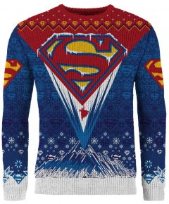 Superman: Seasonal Solitude Ugly Christmas Sweater/Jumper