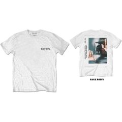 The 1975: ABIIOR Side Face Time (Back Print) - White T-Shirt