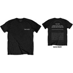 The 1975: ABIIOR Welcome Welcome (Back Print) - Black T-Shirt