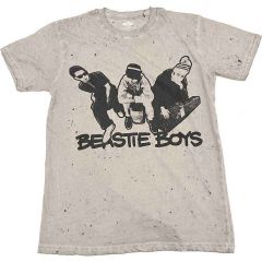 The Beastie Boys: Check Your Head (Dye Wash, Sleeve Print) - Sand T-Shirt