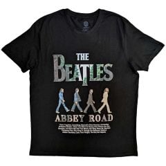 The Beatles: Abbey Road '23 - Black T-Shirt