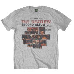 The Beatles: Second Album - Grey T-Shirt