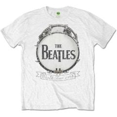 The Beatles: World Tour 1966 - White T-Shirt