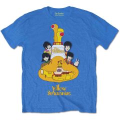 The Beatles: Yellow Submarine Sub Sub - Mid Iris Blue T-Shirt