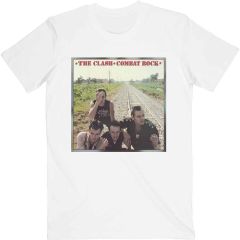 The Clash: Combat Rock - White T-Shirt