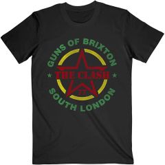 The Clash: Guns of Brixton - Black T-Shirt