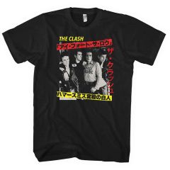 The Clash: Kanji - Black T-Shirt