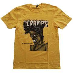 The Cramps: Bad Music - Yellow T-Shirt