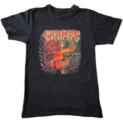 The Cramps: Stay Sick - Black T-Shirt