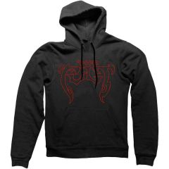 The Cult: Outline Logo - Black Pullover Hoodie