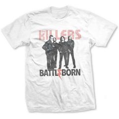 The Killers: Battle Born - White T-Shirt